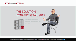 Desktop Screenshot of dynavics.com