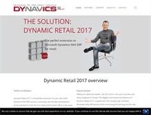 Tablet Screenshot of dynavics.com